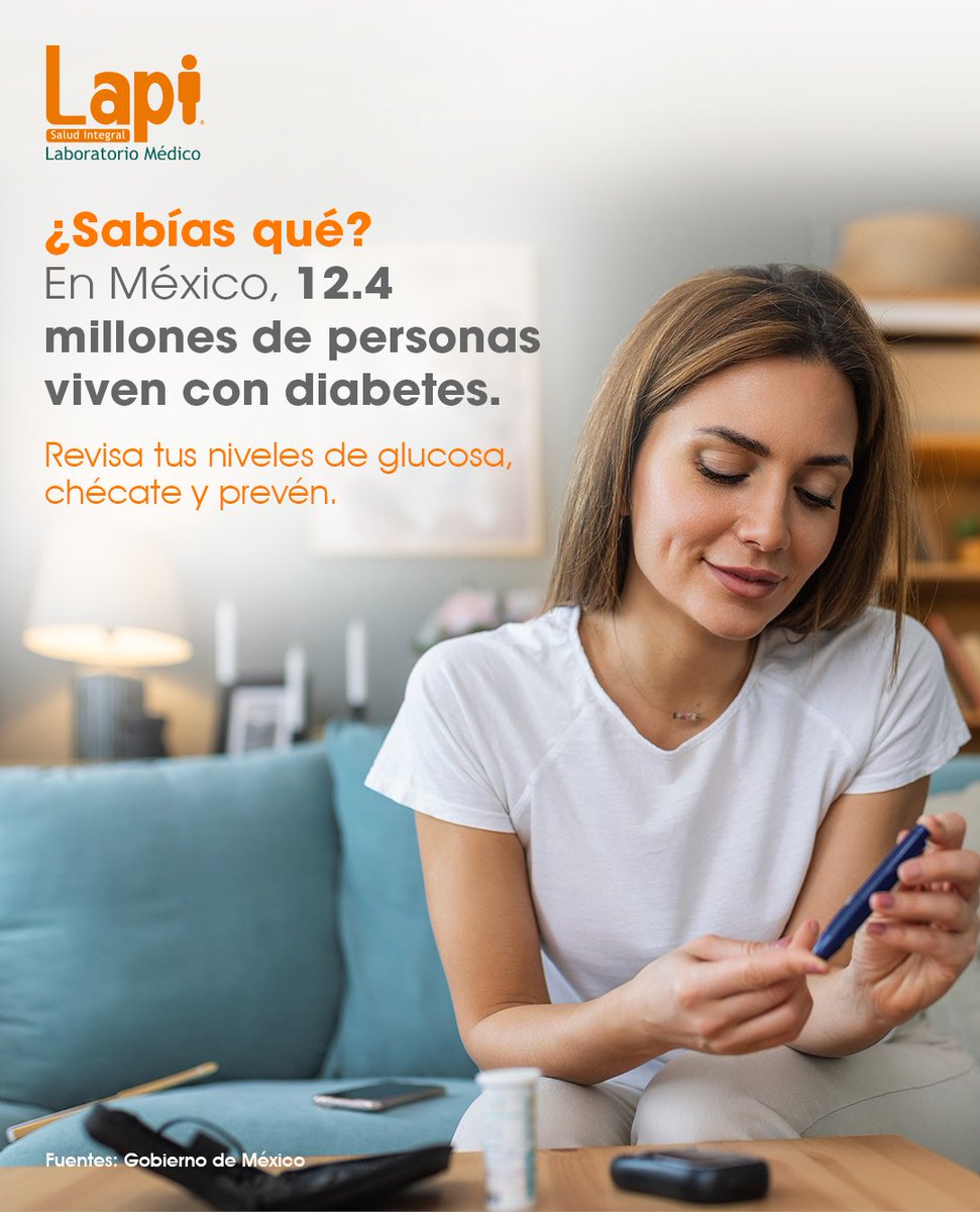 lapi_lab's tweet image. Hoy, en el #DíaMundialDeLaDiabetes queremos que prevenir sea la mejor manera para no formar parte de la estadística.

Conoce los perfiles que tenemos para ayudarte a tener certeza de cómo se encuentra tu glucosa. Encuéntralos aquí: bit.ly/3PV1Xhg