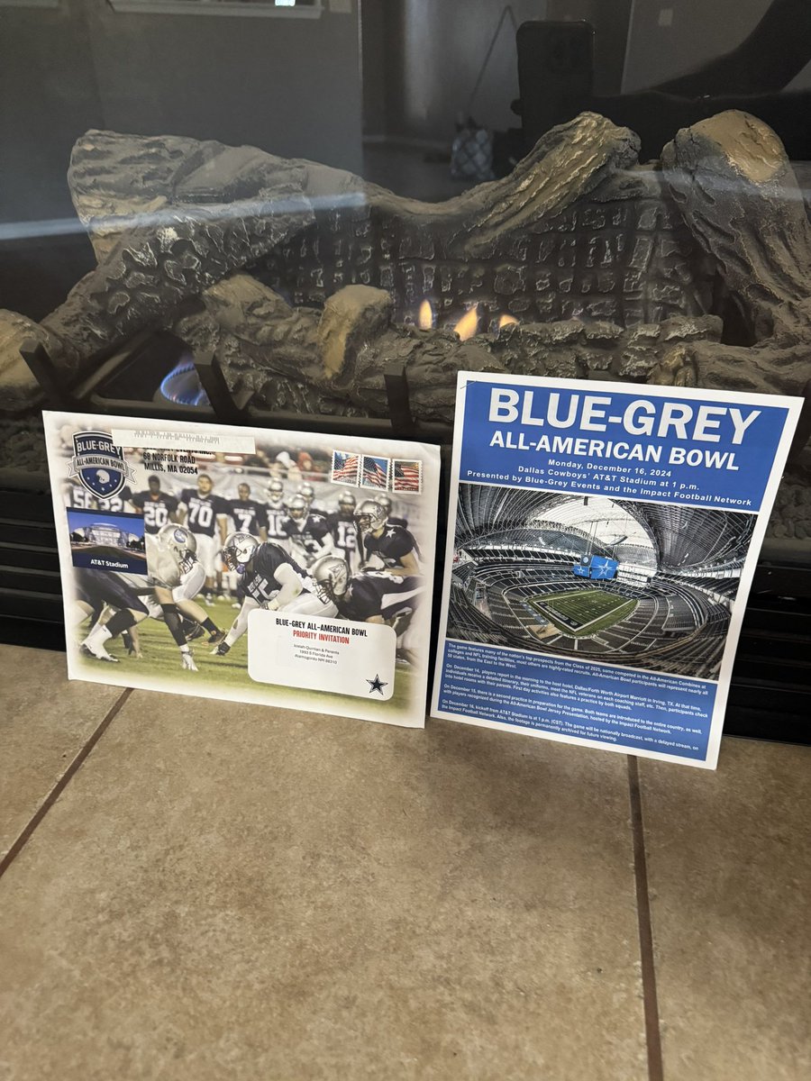 Extremely thankful to be invited to the Blue-Grey All-American Bowl! Can’t wait to compete next month!
<a href="/BlueGreyFB/">Blue-Grey All-American Bowl</a> <a href="/SeanCeglinsky/">Sean Ceglinsky</a> 
<a href="/AlamoFootball/">AlamoTigerFootball</a> <a href="/CoachCiscoAHS/">AJ Cisco</a> <a href="/PrepRedzoneNM/">Prep Redzone New Mexico</a> @nm_PrepCoSports