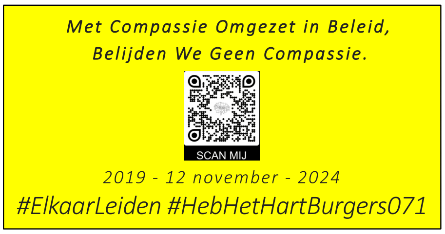 PfSamenWerken's tweet photo. 😴 💤 2019 Leiden, 1e Stad van Compassie. In Ruste. 2024 💤 😴

Vanwege ‘alle feestelijkheid’ vandaag langs Leidse organisaties betrokken bij de Ander geweest.

2025: ontdekkingstocht ‘Van Bron tot Meer . . .  ’ Leidse Compassie? 

#HebHetHartBurgers071 #ElkaarLeiden #Compassie https://t.co/MUpByelwYt