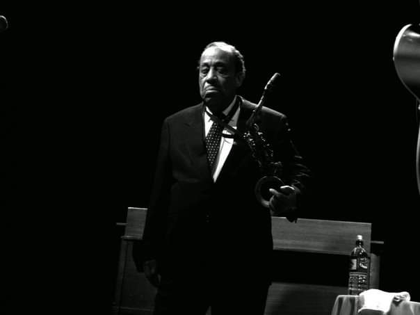 This Man. If you ever are just in need of music that will take you to a better place (as I trust we all will for the foreseeable future)... Find yourself some Lou Donaldson.

Here's a couple pictures of him I took at The Dakota.