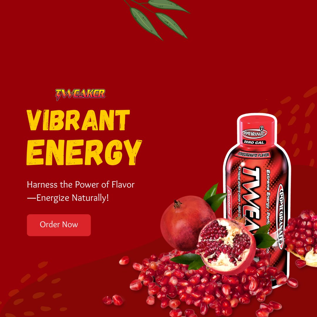When you need energy fast, Tweaker Pomegranate Energy Shot has the power and taste to keep you going #tweaker #TWEAKERENERGY #energy #energyshot #energydrink
