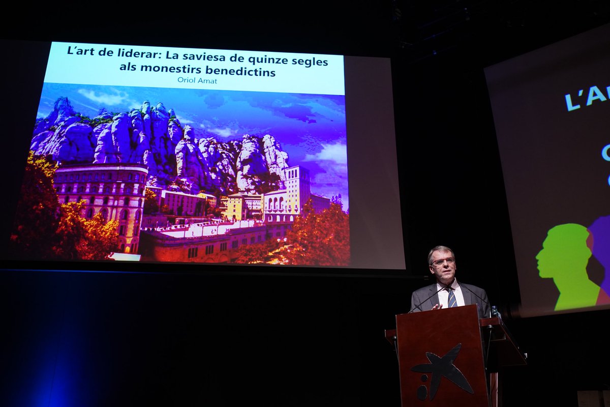 AuditorsCENSORS's tweet image. La importància de liderar equips. Avui al #DiadelAuditoria l’Oriol Amat ens parla sobre “L’Art de liderar: la saviesa de 15 segles als monestirs benedictins”.
#lideratge #equip #auditoria