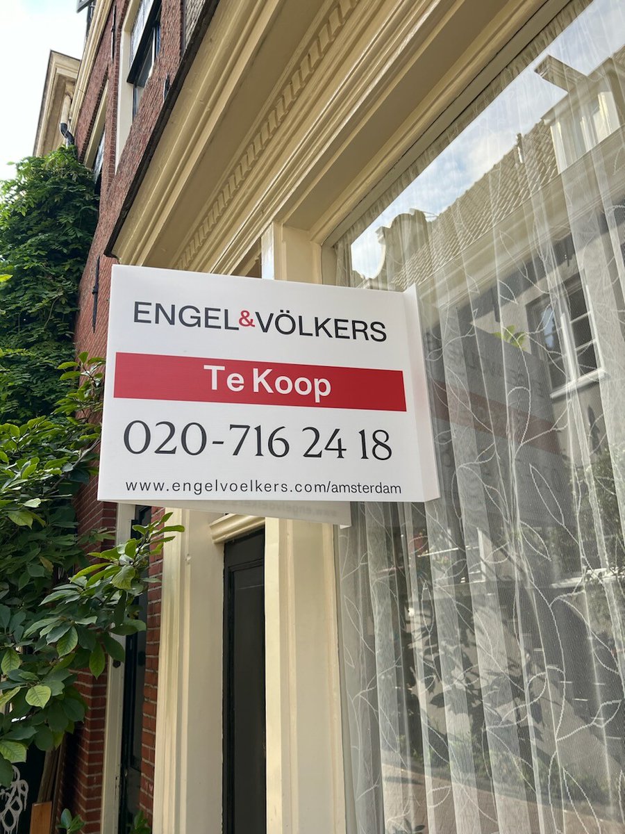 SalzmanTeam's tweet photo. 🌍Cool photo from our client visiting Amsterdam! 

Check out our Engel &amp; Völkers sign in this vibrant city. It's a reminder of just how far our global reach extends! Whether you're in Amsterdam, New York, or anywhere in between, we're here to assist with all your needs. https://t.co/IKTzImGL0H