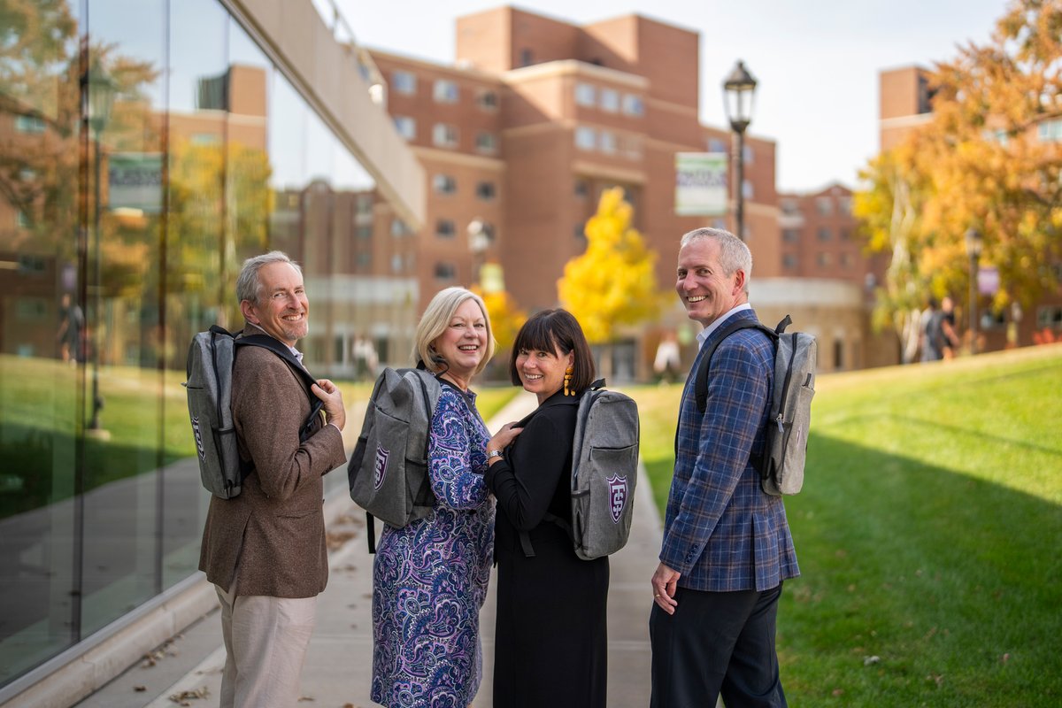 Today is #TommieGiveDay! Donate $100+ to receive or gift an exclusive St. Thomas backpack to benefit students at School of Education’s collaborative learning partners in St. Paul’s Rondo neighborhood. With your generous support, everyone wins! givecampus.com/schools/Univer…