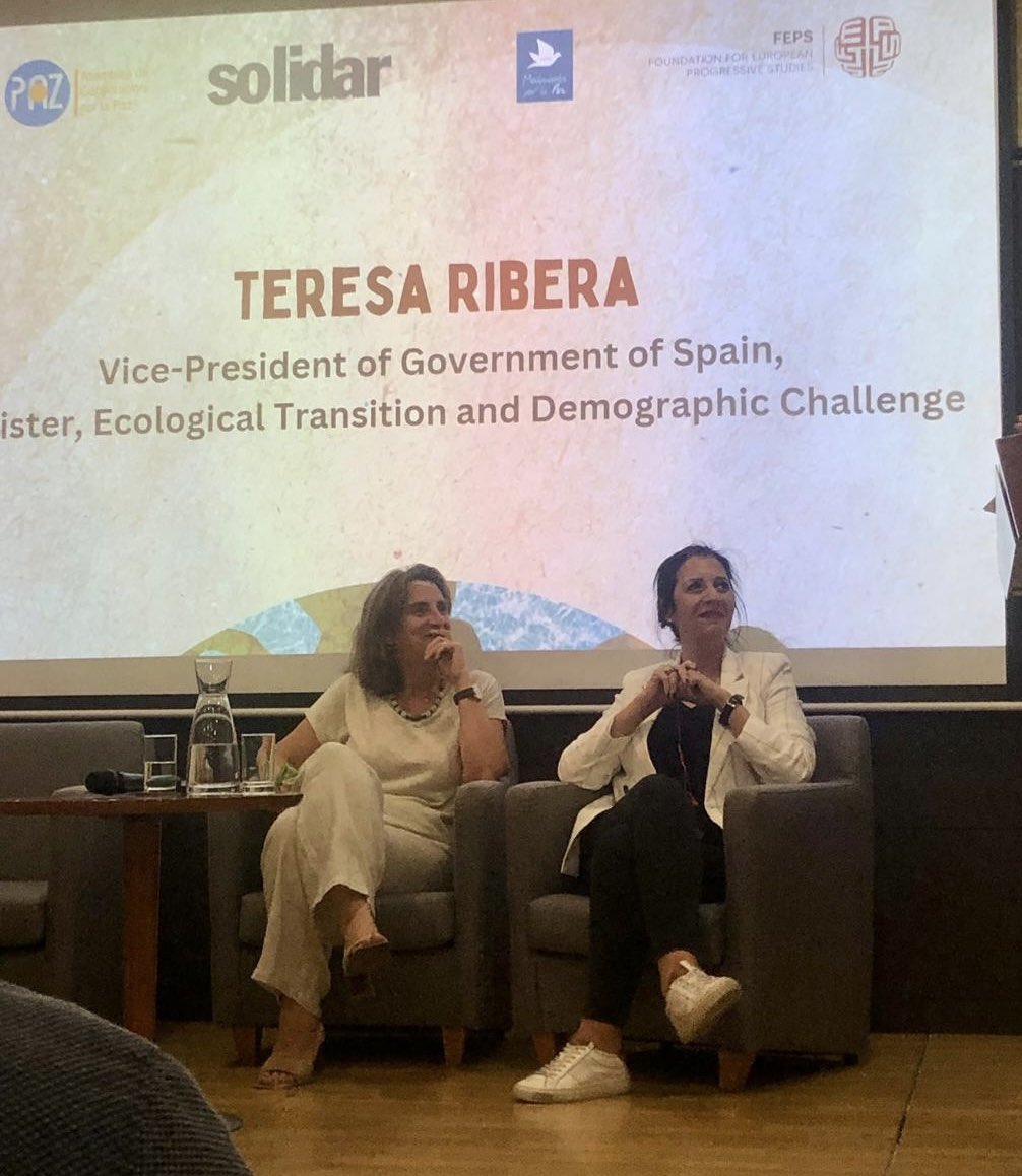 All my support dear <a href="/Teresaribera/">Teresa Ribera</a>, in these dark times having you at the helm is a symbol of hope 👌#JustTransition