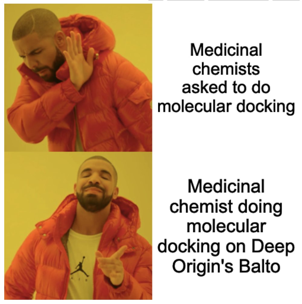 DeepOriginBio's tweet image. We built one of the most performant molecular modeling algorithms available.

How do you magnify 10x improvement even more? Make the tool accessible to a wider audience - empowering medicinal chemists.

Get your first month free AND $50 free credit.

deeporigin.com/balto-ai-assis…