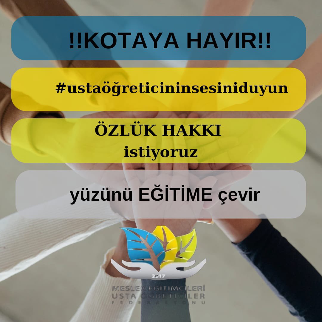 Lafta Kalmasın 
Haberimiz Olsun 
<a href="/tgrthabertv/">TGRT HABER</a> 
Usta Öğreticiler Anıttepe de
#16KasımANKARAdayız