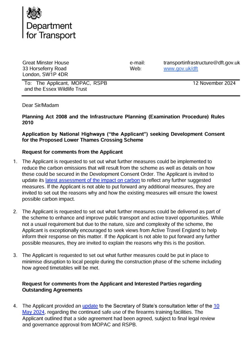 SCP_Hughes's tweet image. Aficionados of English planning will remember the Lower Thames Crossing, the hypothetical tunnel whose planning and consultation process has already cost £300 million. Today, DfT took the bold step of beginning... a seventh round of consultation.