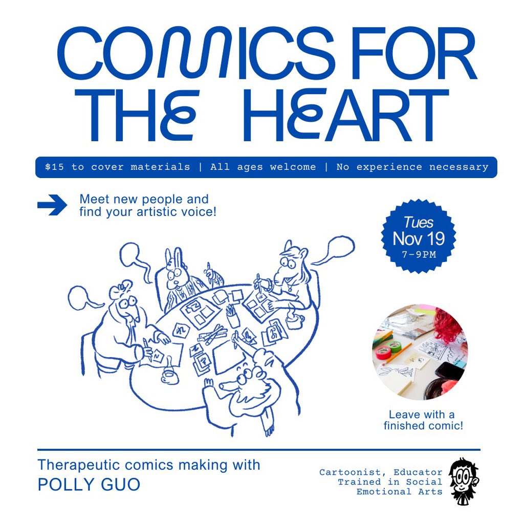 Also New Workshop happening next Tuesday! Everyone welcome!