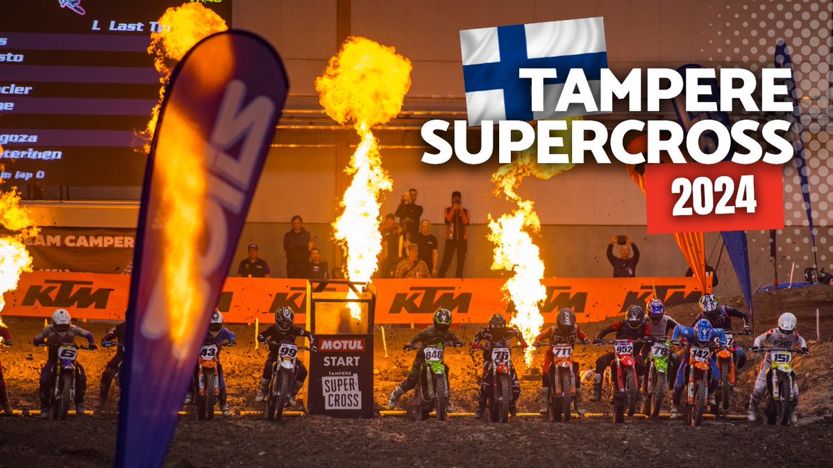 Tampere Supercross 2024 ( Racing gas bikes on an E-bike ) youtu.be/tDplwj0Tyjw?si… via <a href="/YouTube/">YouTube</a>