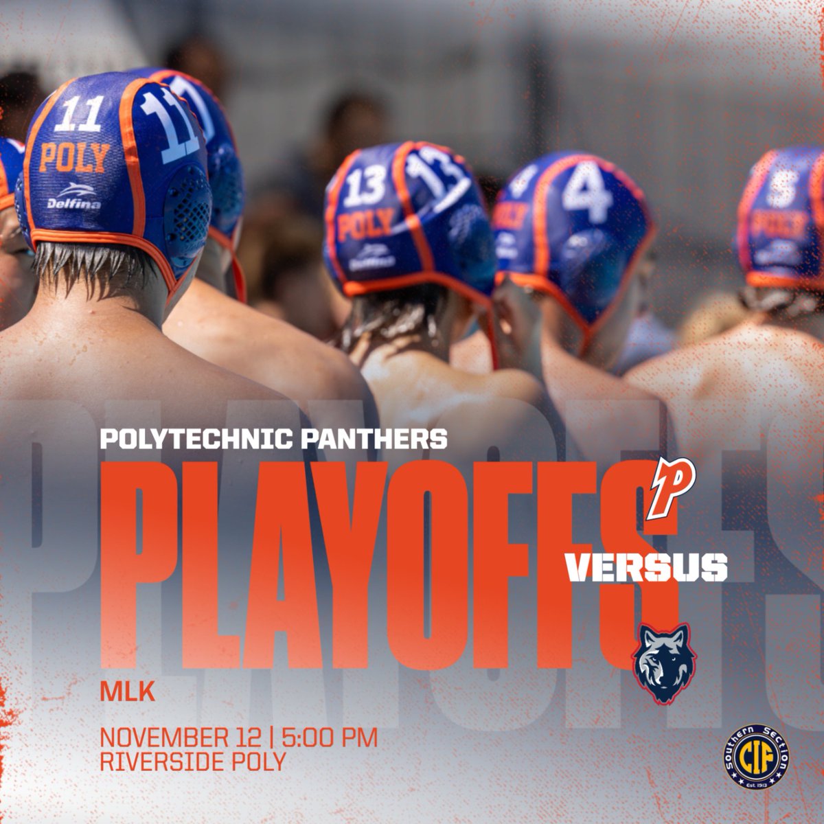 The Panthers are gearing up for an exciting day on the road as they head into the semifinals of the CIF-SS DIII playoffs. They're going up against MLK, and the game will take place at Riverside Poly. Let’s cheer them on! Go Panthers! #gopoly