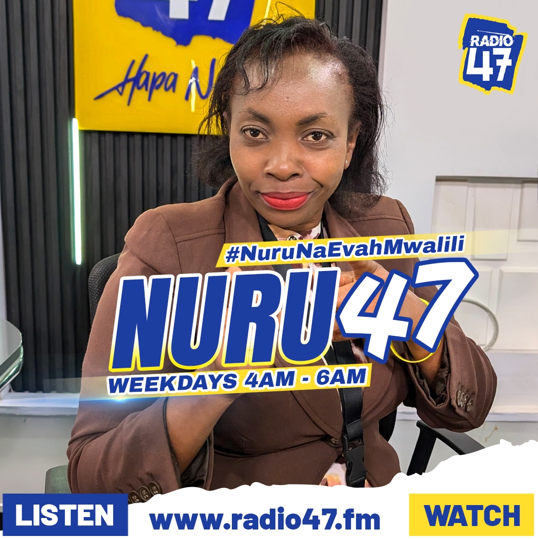 Radio 47 (@radio47_kenya) on Twitter photo Praise God! Karibu ndani ya #NuruNaEvahMwalili. Unapokea nuru ukiwa wapi?
#HapaNdipo
<a href="/EvahMwalili/">Mama Taifa Evah Mwalili</a> Praise God! Karibu ndani ya #NuruNaEvahMwalili. Unapokea nuru ukiwa wapi?
#HapaNdipo
<a href="/EvahMwalili/">Mama Taifa Evah Mwalili</a>