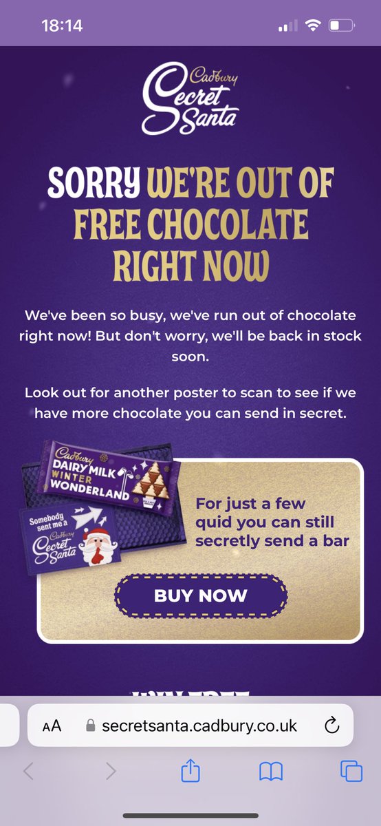 Mike Fox (@foxmike34166) on Twitter photo This is an absolute marketing con by <a href="/CadburyUK/">Cadbury UK</a>. I’ve been on this since it started about 10 times. This poster was only put up a day ago on a quiet street and this is what I get. Pathetic This is an absolute marketing con by <a href="/CadburyUK/">Cadbury UK</a>. I’ve been on this since it started about 10 times. This poster was only put up a day ago on a quiet street and this is what I get. Pathetic