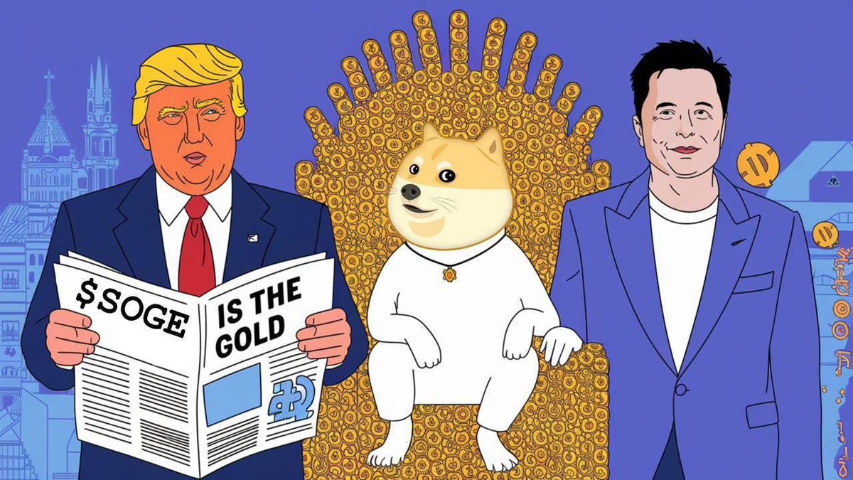 The ticker is $SOGE and the target is $4.20

The $DOGE of #Solana