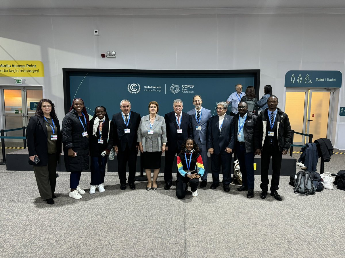 As Day Two of #COP29 ended, discussions tackled the need for policies that align with global climate goals, such as the European Green Deal, and the importance of regional and inter-ministerial cooperation to bolster climate adaptation efforts.
#COP29Baku #climatechange
