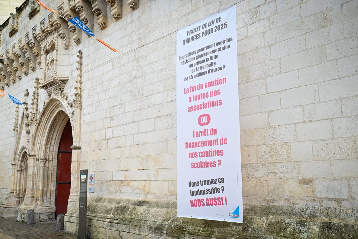 JFFountaine's tweet photo. 📢 PLF 2025 : Appel au rassemblement des Maires et élus pour défendre les intérêts de nos collectivités et des habitants ce jeudi à midi devant la préfecture de La Rochelle ! 
@l_amf @17AMF 

Ensemble, défendons le service public et la qualité de vie de nos concitoyens ! 🙌 https://t.co/UVvP4nEh4Z