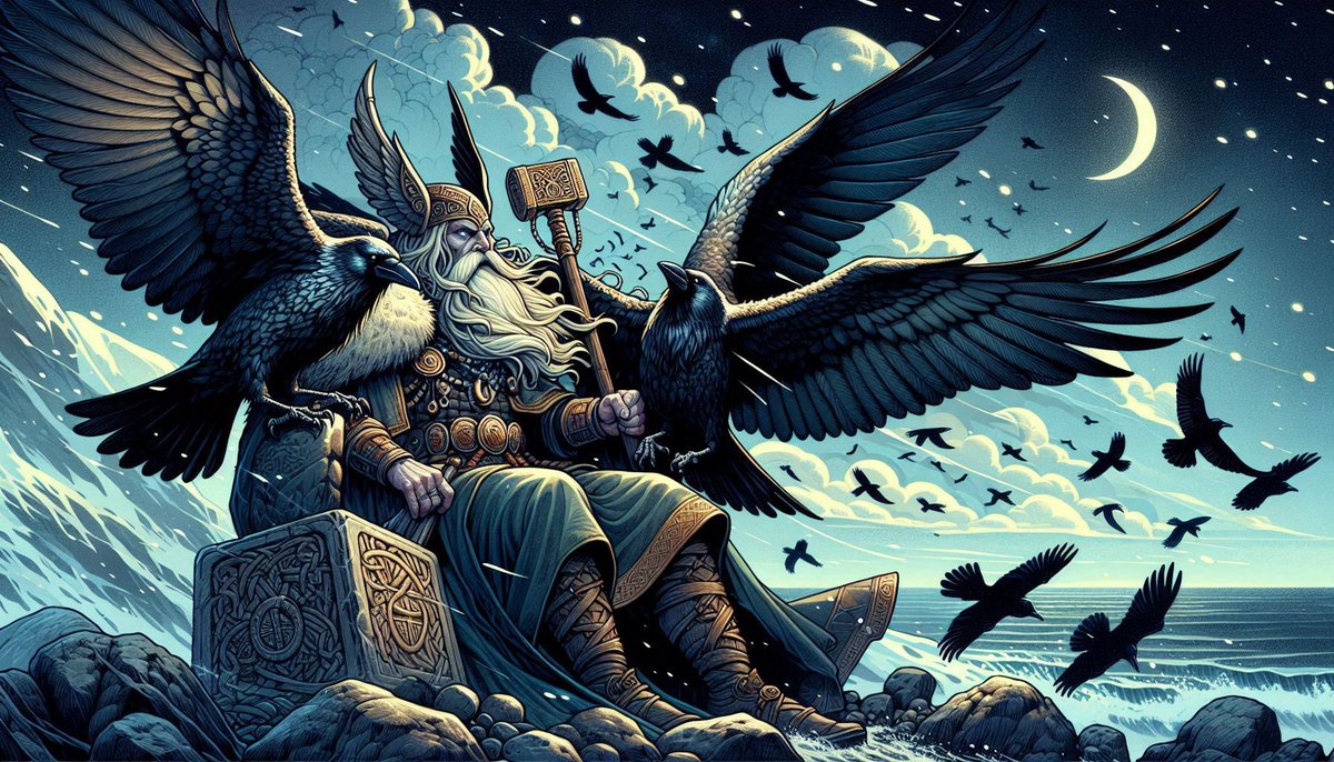 Guuchat's tweet photo. The roots of Guu are Hugin and Munin?🐦‍⬛

#Guu
#solana
#sol
#solanamemes
#memecoin
#memecoins
#bitcoin
#Ethereum
#altcoin
#bitcoinnews https://t.co/kRWy65o2X5