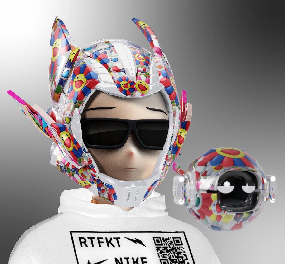 Helmet_MGNRa's tweet image. Miss seeing @AddMayo_NFT on the TL, the good ol days eh - here&apos;s the evolution of pfp updates I made him featuring these legends that made it such a good time @RTFKT @CULT1VATE @metashima