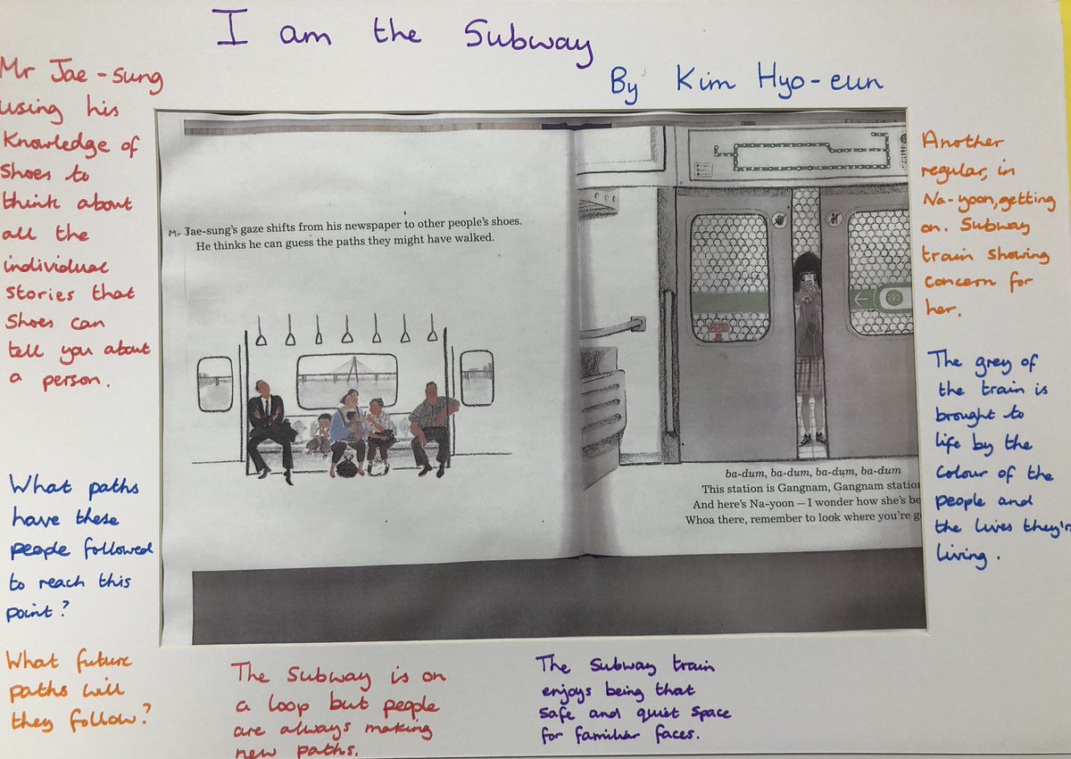 pynchonic's tweet photo. We’ve had great fun creating these picture book frames to share around school so that more people get to explore our favourite books. https://t.co/dFMn2Cb5a8