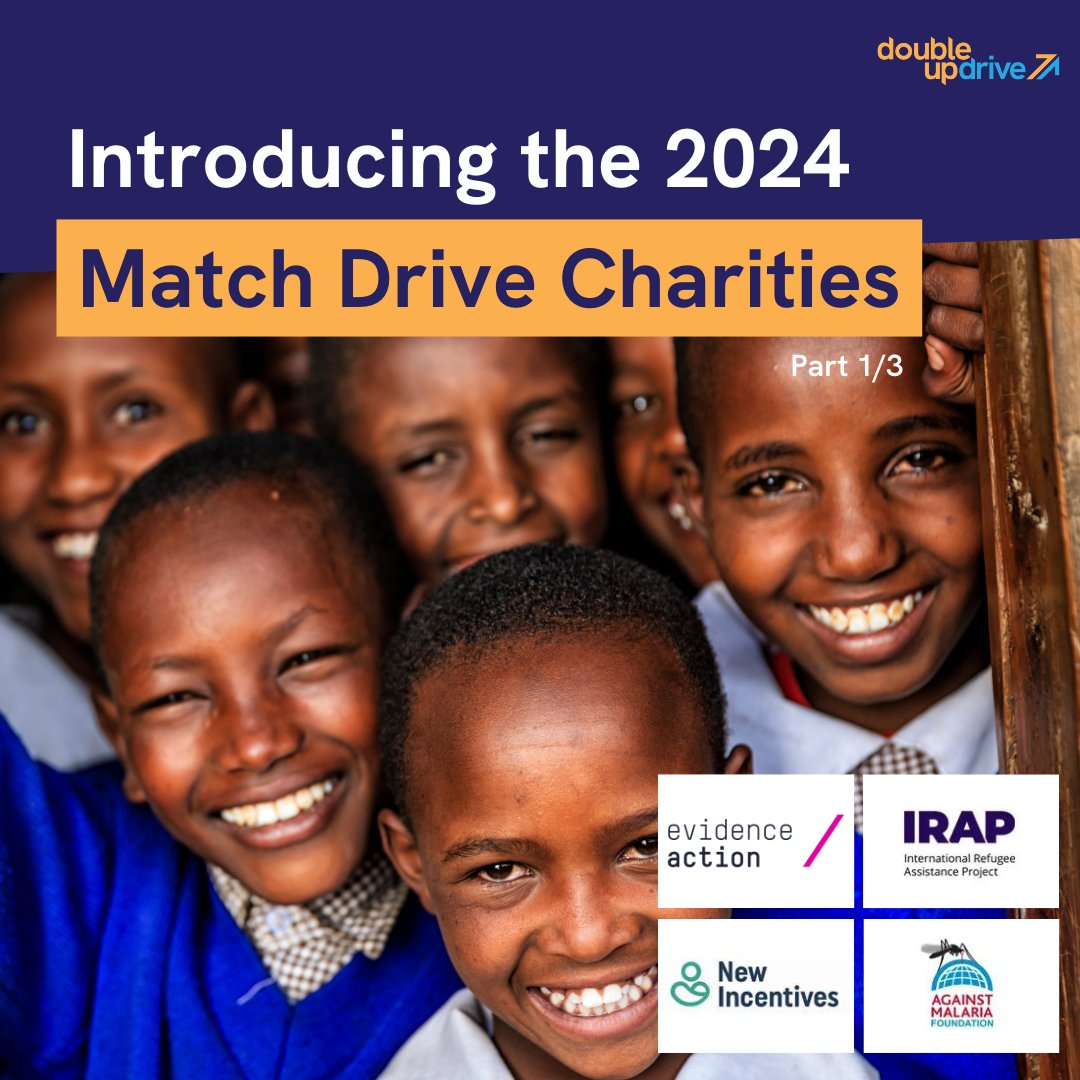 Match Drive for 2024 supports highly impactful charities that are making a meaningful impact worldwide. Learn more about what they do and help us help these outstanding nonprofits make an even more significant impact in the world.

You Donate. We Match. (Part 1/3)