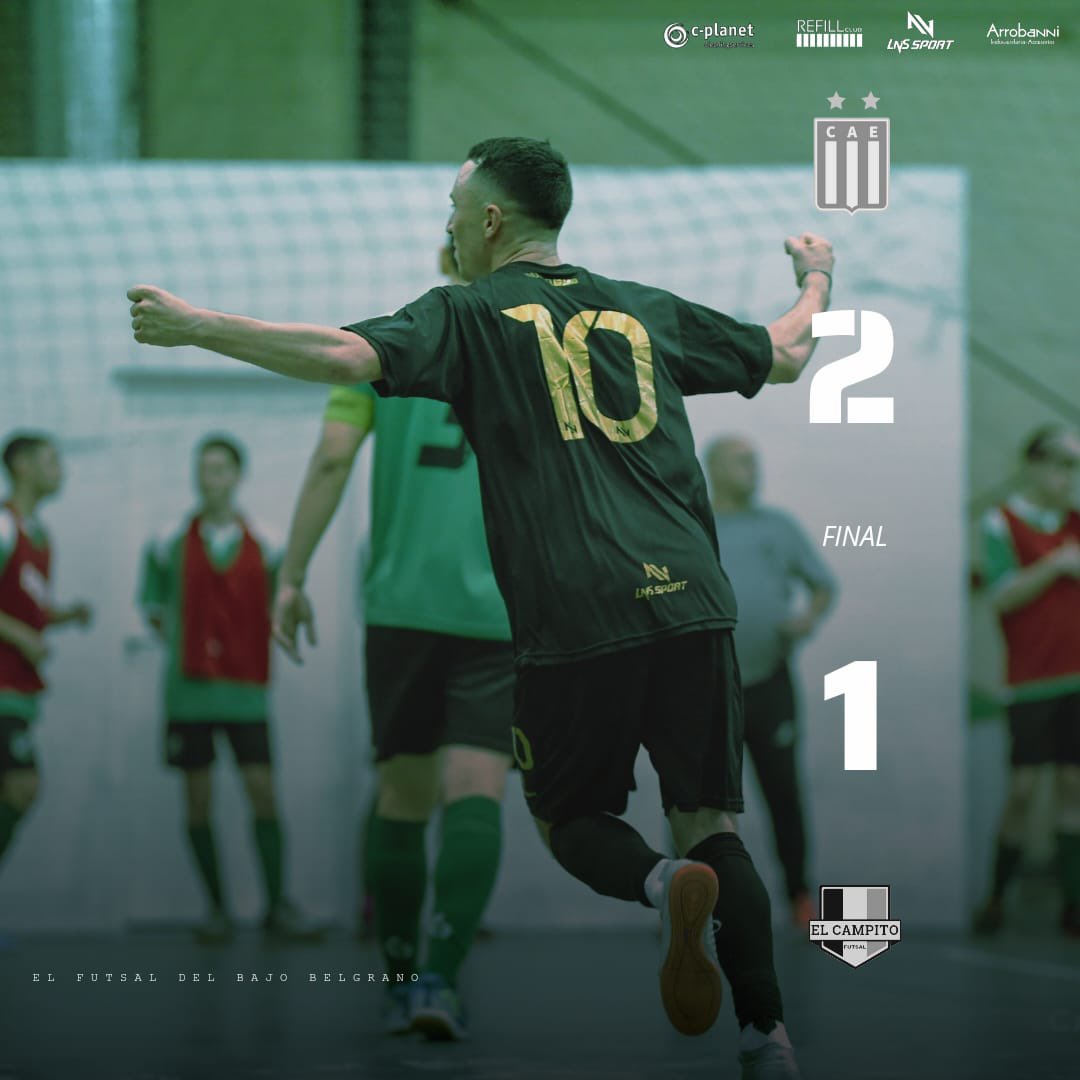 ⚽️🇳🇬 Victoria en la ida de los Cuartos de Final del Play-Off por el tercer ascenso a la Primera C.

¡A CERRAR LA SERIE, VERDE!

💚 #ArribaExcursionistas 
🤍 #ElFutsalDelBajoBelgrano