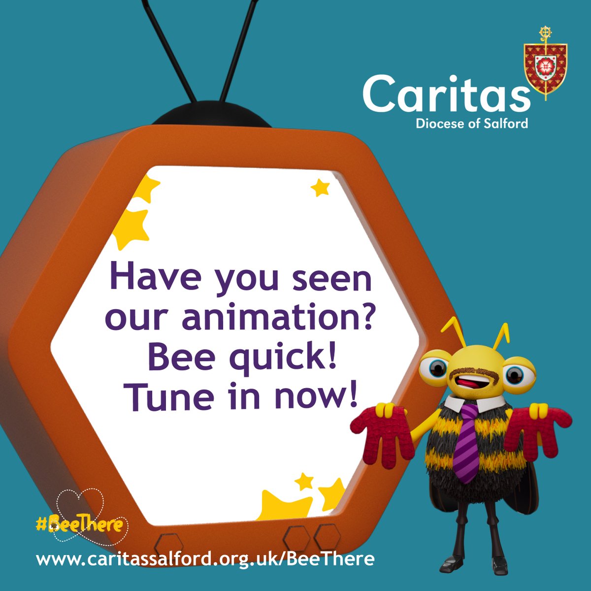 As one of our followers said earlier, this isn't just a video, it's a Caritas Salford video...

youtube.com/watch?v=PNs2kj…
