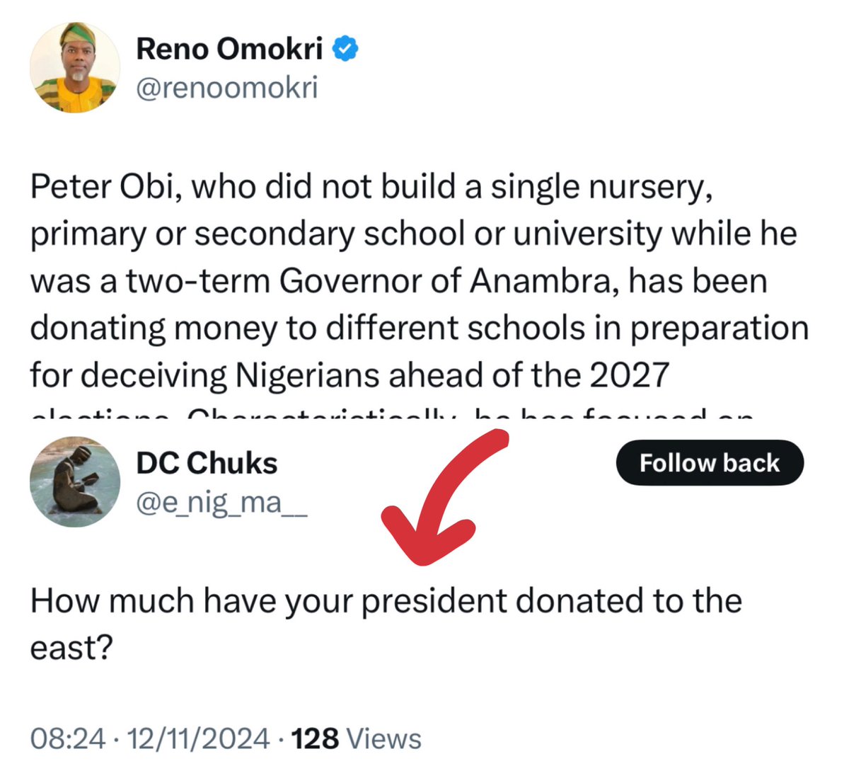 Reno Omokri tweet media