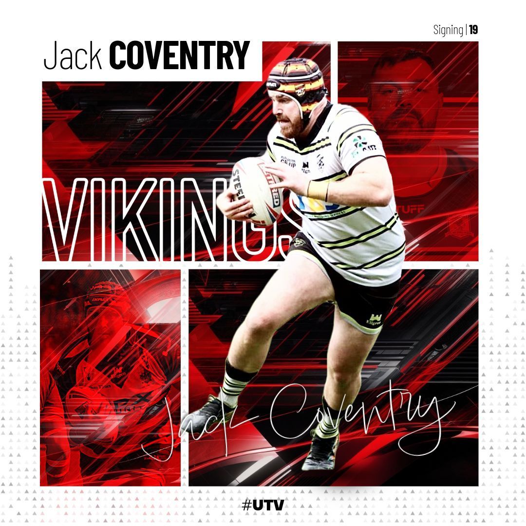 GooleVikingsRL's tweet photo. 📝 𝗖𝗢𝗩𝗘𝗡𝗧𝗥𝗬 𝗜𝗦 𝗔 𝗩𝗜𝗞𝗜𝗡𝗚

The former Keighley Cougar and Hunslet RLFC player brings plenty of size and experience to the Vikings pack, having made over 100 appearances at this level!

Read more here: https://t.co/h6w0YN640K

#UTV | 🔴⚫️ https://t.co/Dcp6Sowsrz