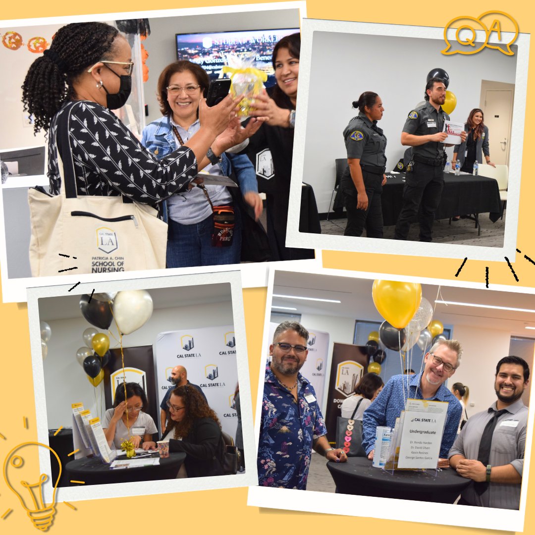 Thanks to everyone who joined us at our Open House Mixer! It was great connecting with those exploring our programs. Highlights included raffles, food, networking, &amp; a visit from Campus Safety to share resources. Stay tuned for more opportunities to connect! #CalStateLADowntown