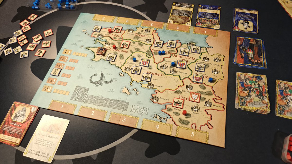 Partie de découverte de Breizh 1341 en cours. <a href="/Shakos_Games/">Shakos</a>