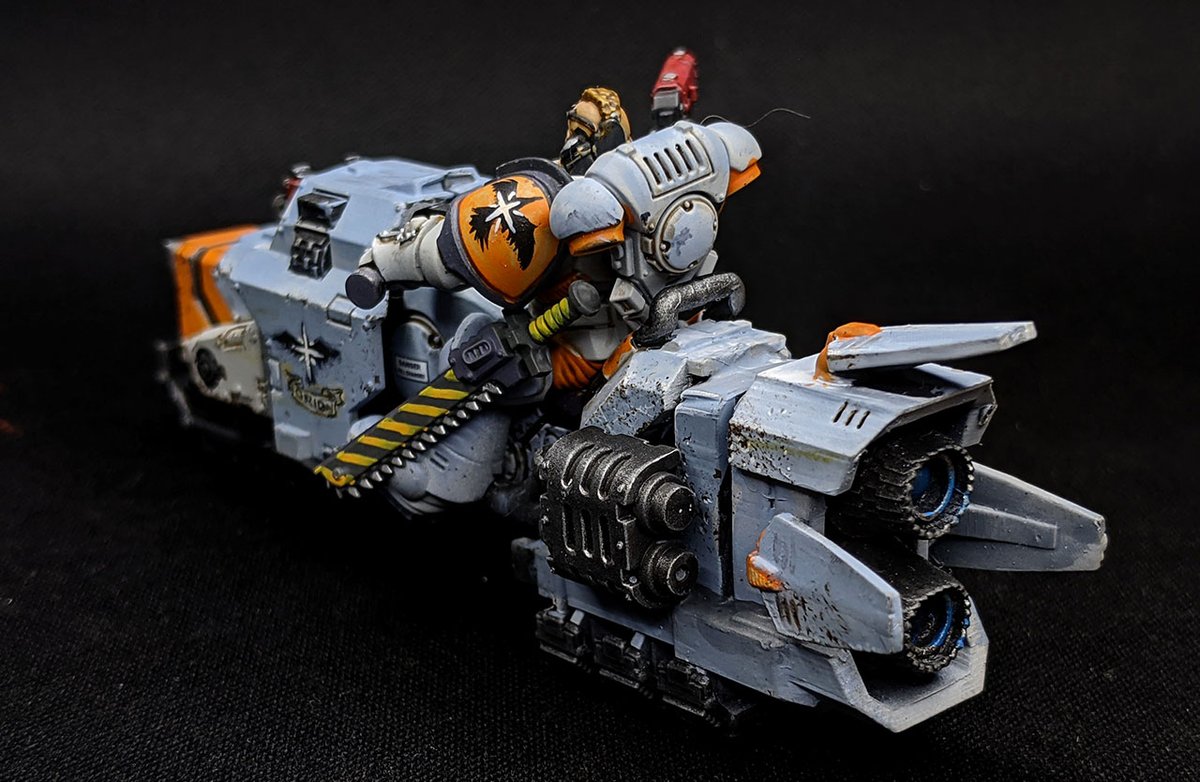 dicepunkstudios's tweet photo. Custom 3d printed parts. Designed, built painted by me.
Enjoy!
If you want, STL for sale (the drop-in conversion) @ https://t.co/PrPRr2IWrl
#warhammer #warhammer40k #40k #primarily #spacemarine https://t.co/ma0nheWNYG