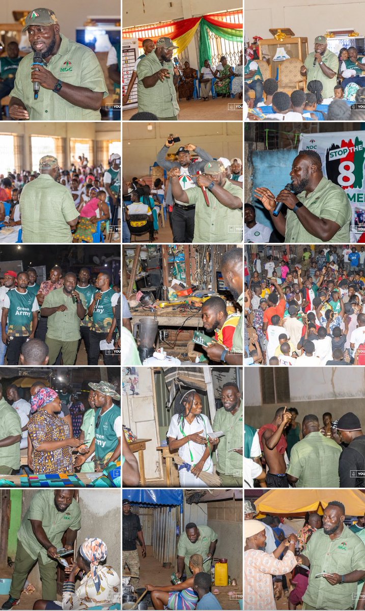 Pablo is someone who knows no complacency but relentlessly campaigning day and night even in Regions that have historically been hostile to the NDC to deliver the good message of the John Mahama and the NDC to the people. A lot of areas in the Ashanti Region will turn green as we