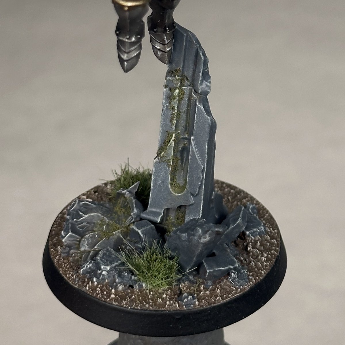 Tried my hand at moss! #paintingwarhammer #warhammeraos #ageofsigmar #WarhammerCommunity #stormcasteternals