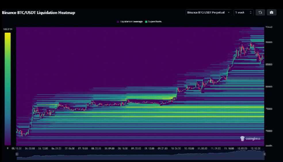 NapooTrades's tweet image. ⚠️Avoid touching BTC for the next few days. Wait until the market cools off.
🧊With the retail frenzy, we might see BTC pull back to grab liquidity around $74k before shooting up to new all-time highs!
I’ve set limit buy orders at $74k – it could be worth considering. ⬇️ #Crypto