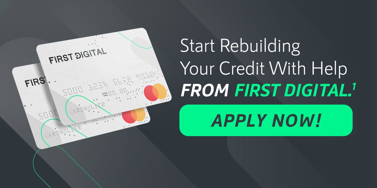 firstdigital_cc's tweet image. Keep your credit mistakes in the past! Apply for First Digital and start moving forward! zurl.co/4S6e
