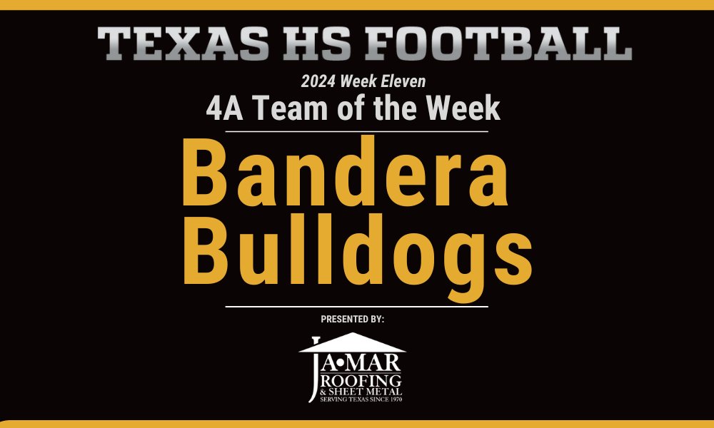 Texas HS Football (@texashsfootball) on Twitter photo 4A Team of the Week: Bandera Bulldogs
Read about the Bulldogs here: texashsfootball.com/week-eleven-4a… <a href="/BanderaFB/">Bandera Football</a> <a href="/Coach_JFA/">Joel Fontenot-Amedee</a> 4A Team of the Week: Bandera Bulldogs
Read about the Bulldogs here: texashsfootball.com/week-eleven-4a… <a href="/BanderaFB/">Bandera Football</a> <a href="/Coach_JFA/">Joel Fontenot-Amedee</a>
