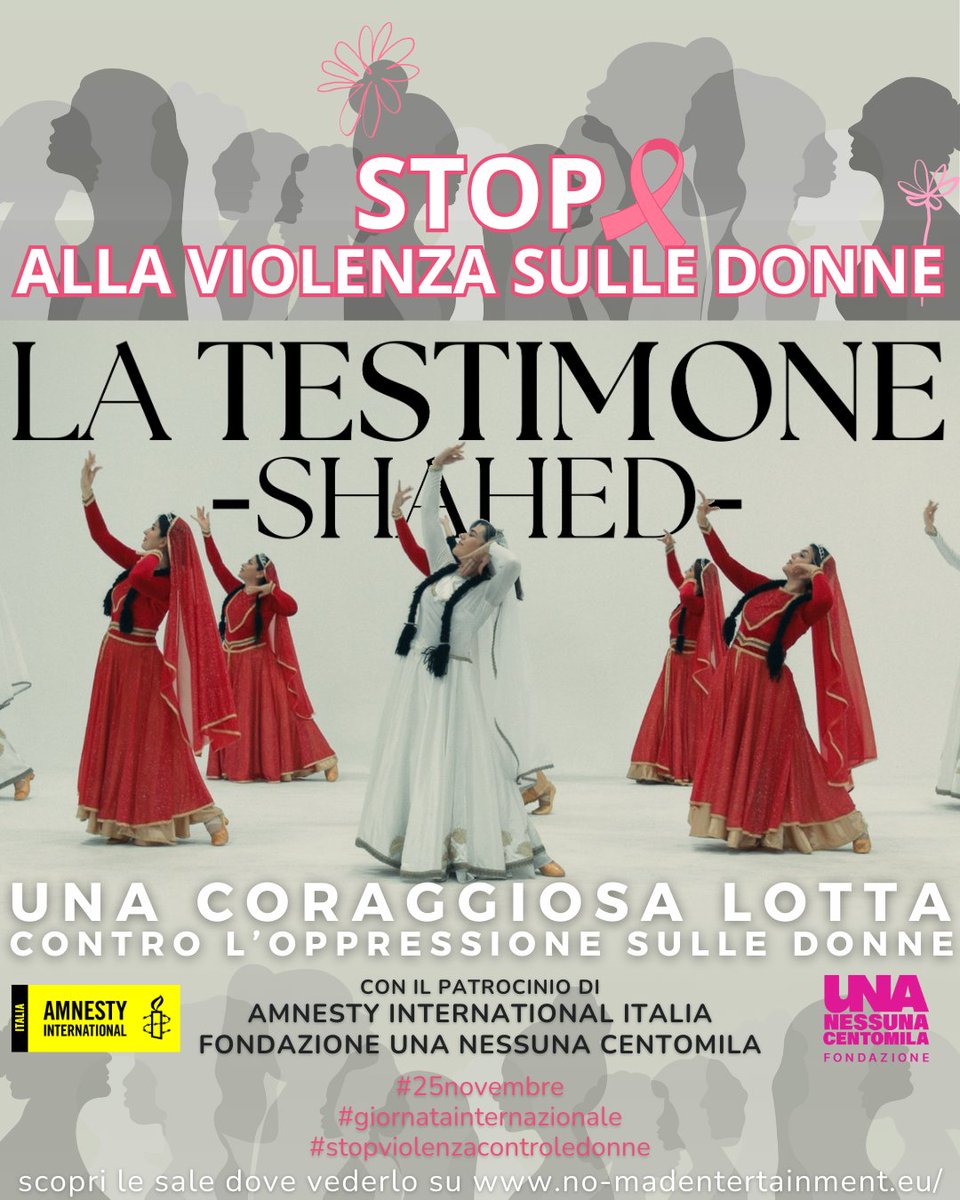 temi trattati in questo film sono purtroppo di stringente attualità, come dimostrano i fatti di pochi giorni fa. Crediamo sia di fondamentale importanza che questo film venga visto il più possibile.

#latestimone #25novembre #stopviolenzasulledonne #donnavitalibertà #diritti