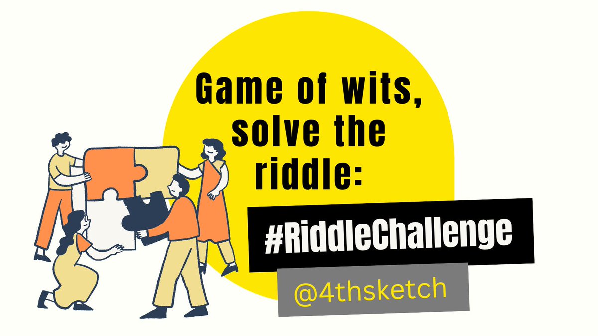 4thsketch's tweet image. #riddleChallenge 

When does April come before March?