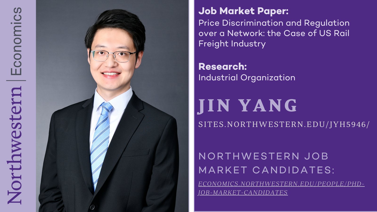 Northwestern Economics on X: &ldquo;Department of Economics PhD 