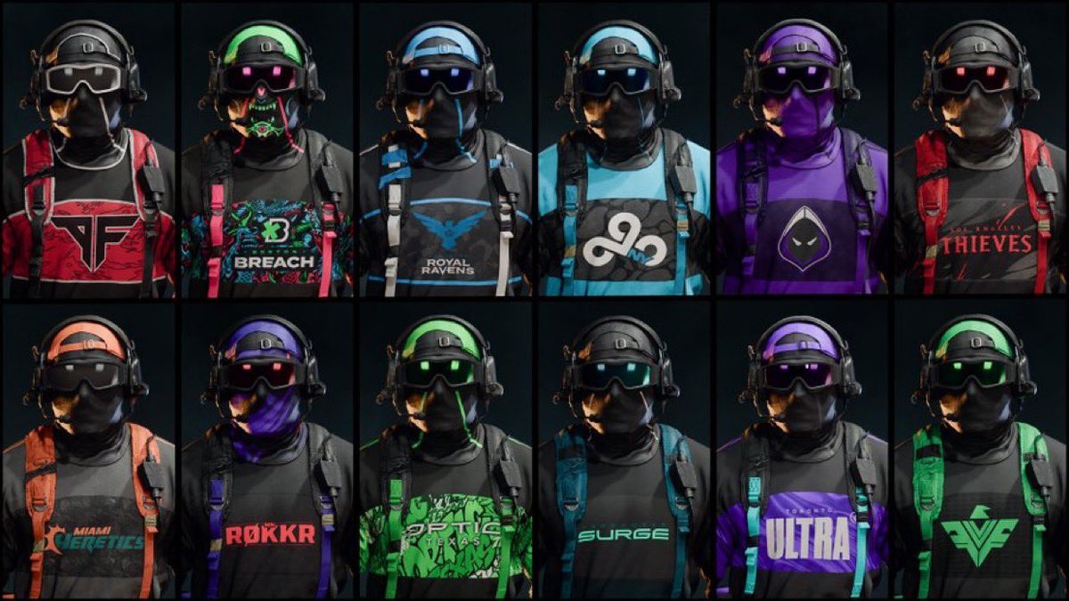 CDLFrance's tweet image. 🔴 Premier aperçu des skins d’équipe CDL pour la saison 2025 sur #BlackOps6. 

Disponible pendant la Saison 1. 

(Via @intelCDL)