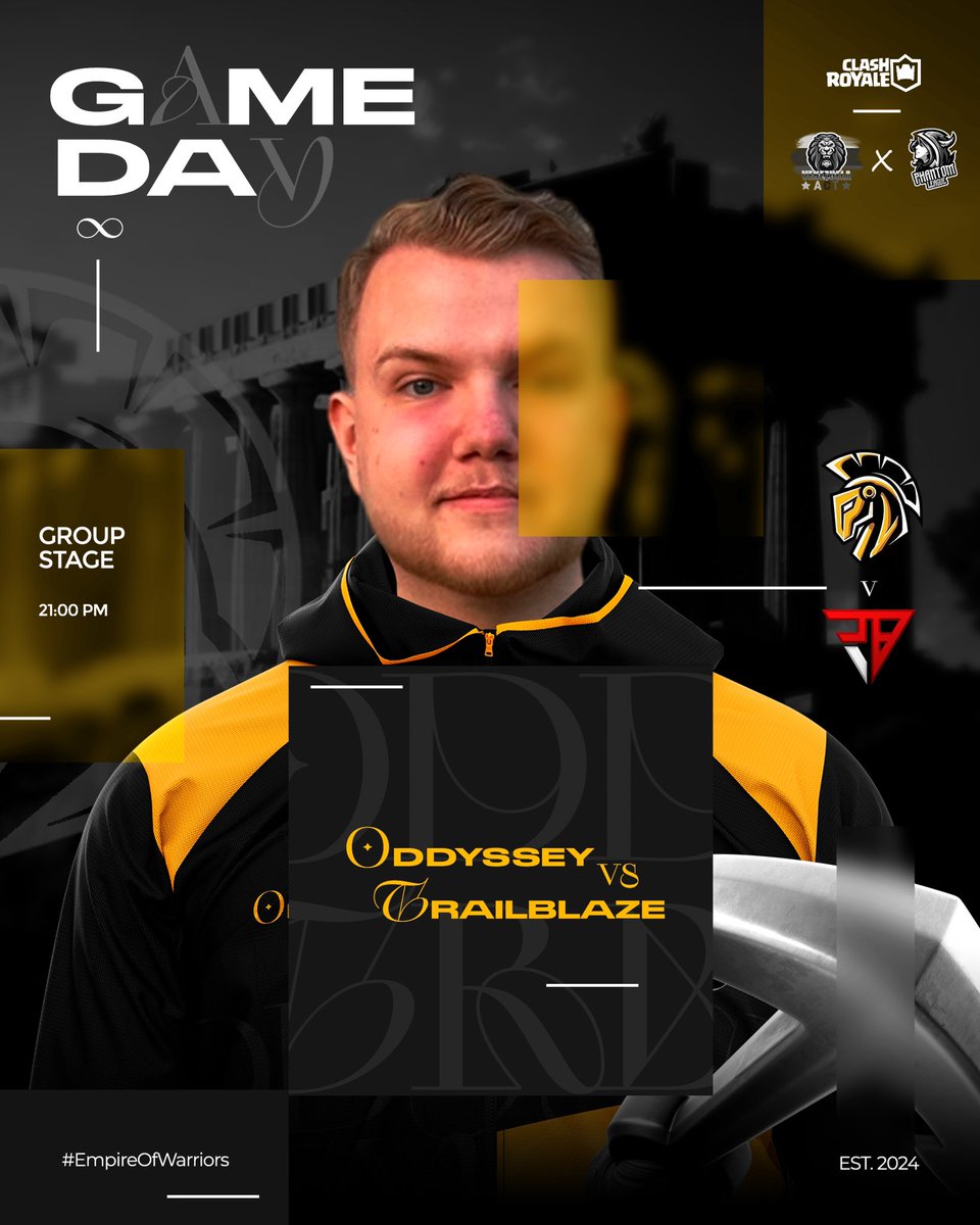 Oddyssey🏛️ (@oddyssey_offcl) on Twitter photo 🏛️ MATCHDAY 🏛️
🏆 <a href="/VenezuelaAct_CR/">VenezuelaAct</a> X @PhantomCRL
🆚 @TrailblazeGG
🕙 21:00pm CET
GL!!!💯
#EmpireOfWarriors 🏛️ MATCHDAY 🏛️
🏆 <a href="/VenezuelaAct_CR/">VenezuelaAct</a> X @PhantomCRL
🆚 @TrailblazeGG
🕙 21:00pm CET
GL!!!💯
#EmpireOfWarriors
