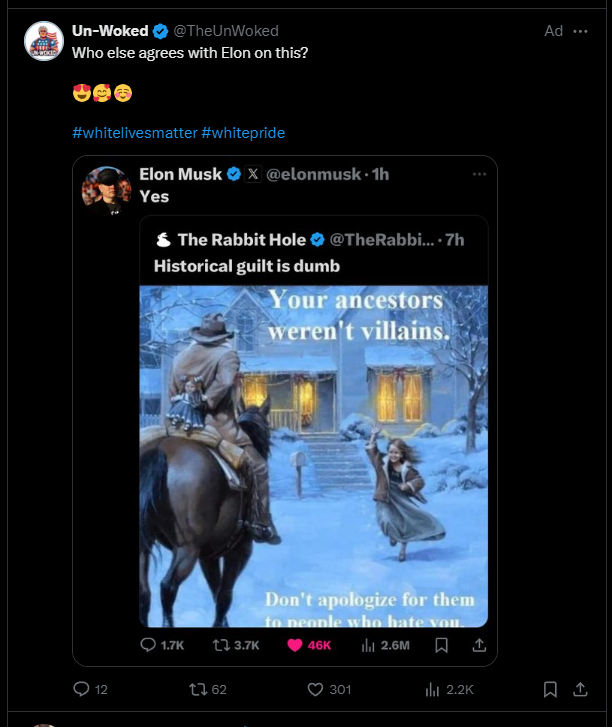 AtypicalOFS's tweet photo. I reported the ad but "hate speech" is not even an option.  And that is an understatement for what this is.

And this is why it's time to leave. https://t.co/FhwdGpaJ6P
