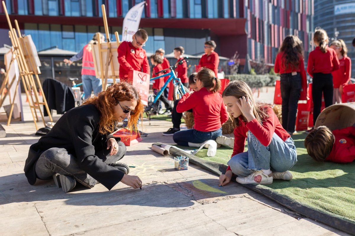 Ray Koçi (@raykoci) on Twitter photo At sheshi Italia to observe World Day of Remembrance for Road Traffic Victims with kindergarten and school kids. Reiterated the importance of safe streets to school and the most lucky received a “I Walk to School” sticker <a href="/dpshtrr/">DPSHTRR 🇦🇱 Motor Vehicle Services</a> <a href="/CityOfTirana/">City of Tirana</a> <a href="/Qendra_M/">The Relationship Center 🌱🌱 Qendra Marrëdhënie</a> At sheshi Italia to observe World Day of Remembrance for Road Traffic Victims with kindergarten and school kids. Reiterated the importance of safe streets to school and the most lucky received a “I Walk to School” sticker <a href="/dpshtrr/">DPSHTRR 🇦🇱 Motor Vehicle Services</a> <a href="/CityOfTirana/">City of Tirana</a> <a href="/Qendra_M/">The Relationship Center 🌱🌱 Qendra Marrëdhënie</a>