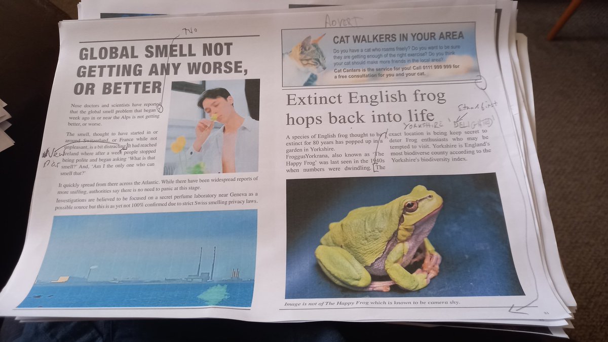 Fake #Yorkshire news: Extinct frog hopes back into life in Yorkshire garden