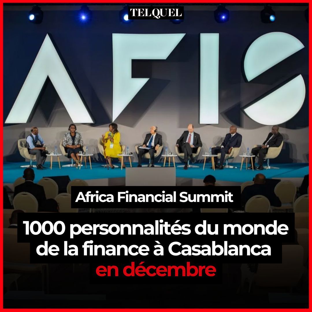 L’Africa Financial Summit (AFIS-2024) se tiendra les 9 et 10 décembre à Casablanca, sous le thème "Le temps des puissances financières africaines est venu".

🔗 telquel.ma/instant-t/2024…
