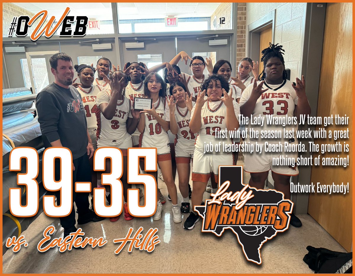 WEST_GBB's tweet photo. S/O TO OUR JV AND FRESHIES FOR PUTTING IN WORK OVER THE WEEKEND. COACH KING AND COACH ROORDA ARE TAKING CARE OF BUSINESS WITH OUR KIDS!!!🤍🏀🧡 https://t.co/k0anYXIih3