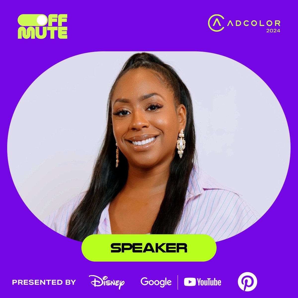 JeroslynDiva08's tweet photo. So excited and honored to be an #ADCOLOR2024 Speaker ‼️I’ll be taking the stage to moderate “CREATING GROWTH THROUGH INCLUSIVITY: A CONVERSATION WITH QUEEN LATIFAH AND P&G” 😍 #OFFMUTE @ADCOLOR
#adcolorconference #queenlatifah #dei https://t.co/X6lnN35Vec