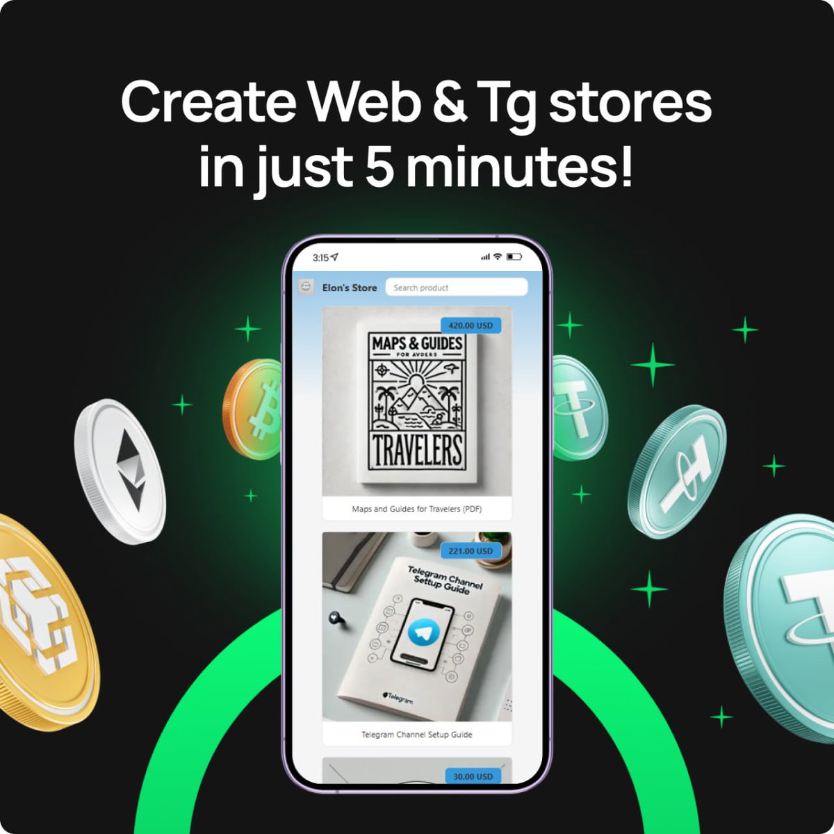 Simplepay_ai's tweet image. SimplePay keeps moving forward! 🚀
Now offering new integration options: a simple payment widget and web &amp;amp; Telegram 🏪 stores. 
Start accepting crypto in just 5 minutes!
Explore our docs for demos and details: dev.simplepay.ai