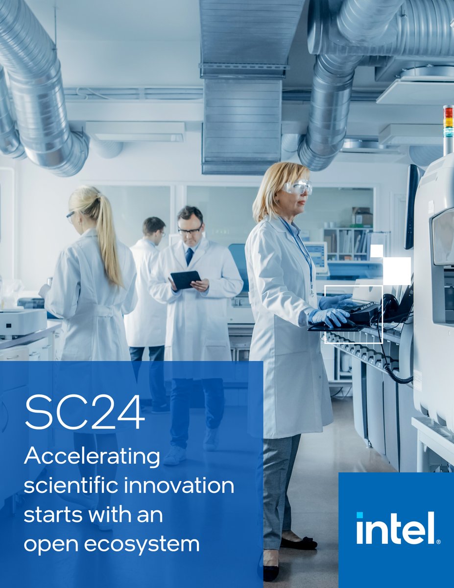 Getting excited to see #Intel #HPC and #AI technology come to life at #SC24. 🏃‍➡️ Join our industry experts in live demos, theater sessions, and hands-on tutorials to learn how #IntelXeon processors, #IntelGaudi accelerators, and the latest software are helping organizations