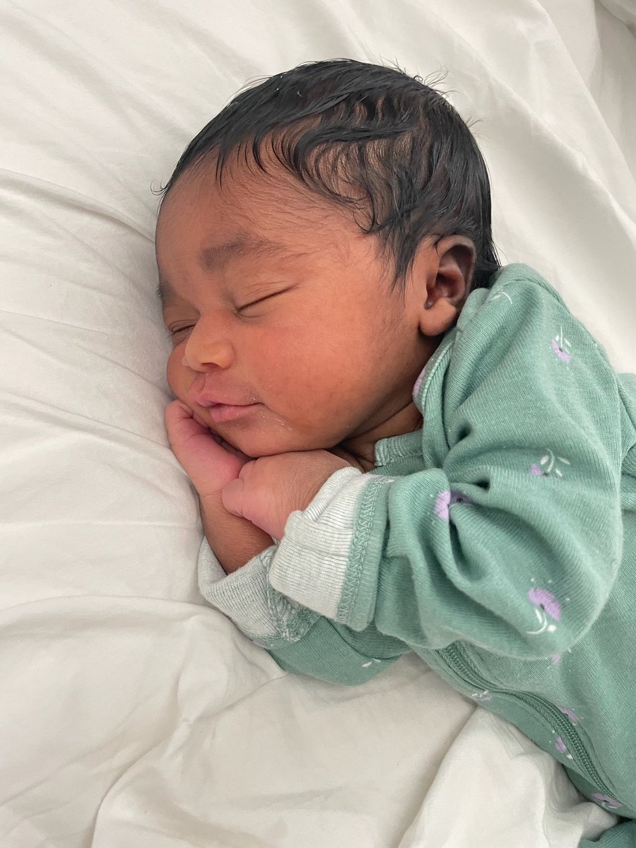 God always gives you a reason to go harder. Introducing G-baby number 2... Lilly.